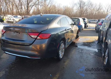 2015 Chrysler 200 Limited из США, поврежденный, VIN 1C3CCCAB8FN626904